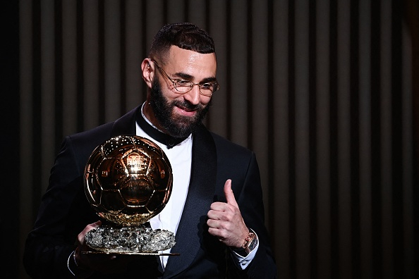 Karim Benzema wins 2022 Ballon D'Or