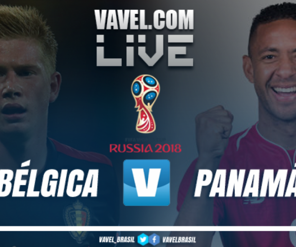 Resultado Bélgica 3x0 Panamá na Copa do Mundo 2018