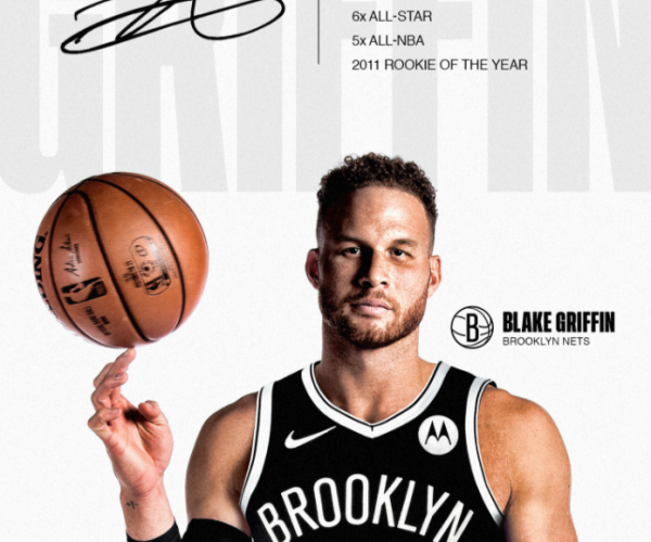 Los Brooklyn Nets fichan a
Blake Griffin y cierran así su súper-equipo