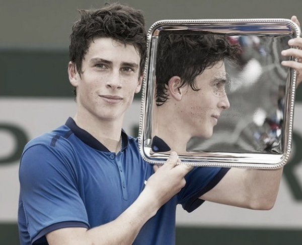 French Open: Frenchman Geoffrey Blancaneaux claims boys title