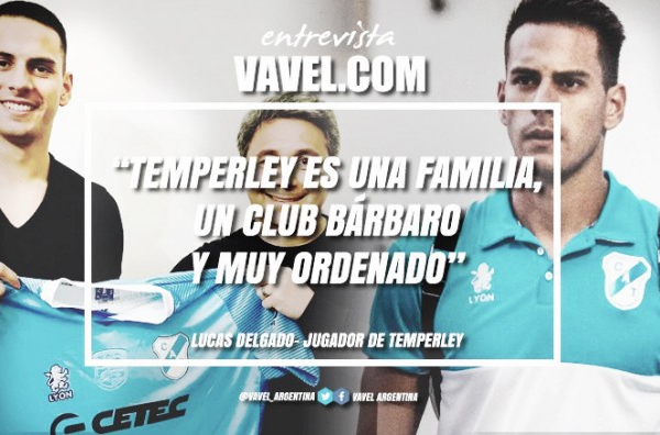 Entrevista | Delgado: "El objetivo próximo es ganarme un lugar y dejar a Temperley en la Primera División”