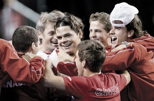 Coupe Davis : La Suisse tombe, le Canada passe difficilement