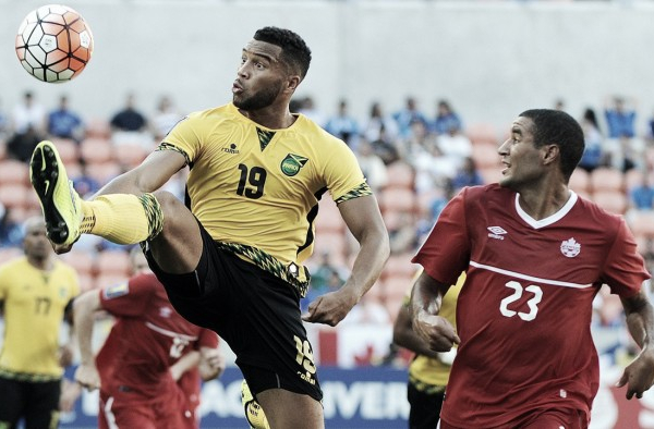 Jamaica holds off Canada in their 2-1 win in the Gold Cup quarterfinals