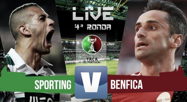 Resultado Sporting x Benfica na Taça de Portugal 2015 (2-1)