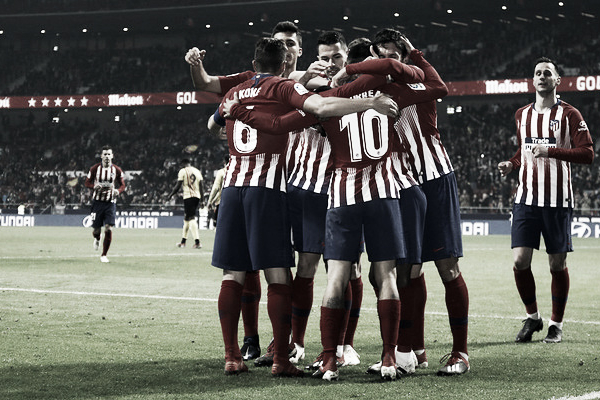 Resumen Atlético de Madrid 3-0 Deportivo Alavés en la Liga 2018 