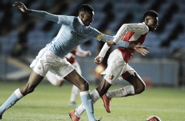 As it happened: City's youngsters beat ten-man Gunners to seal FA Youth Cup final spot