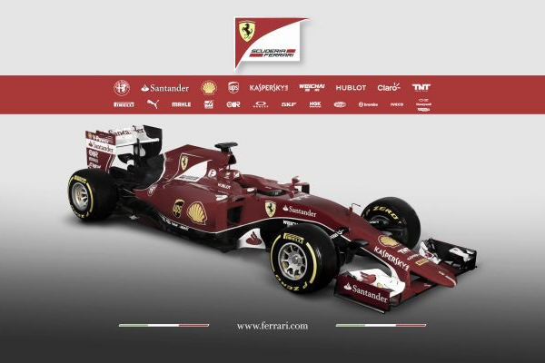 Formula 1, svelata la nuova Ferrari SF15-T
