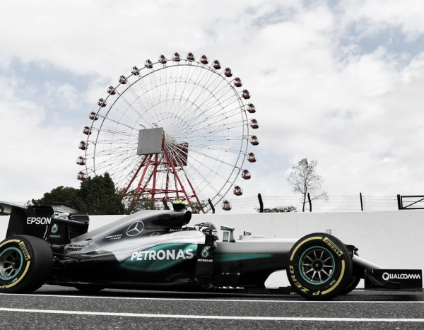 Suzuka, Rosberg su Hamilton nelle FP1