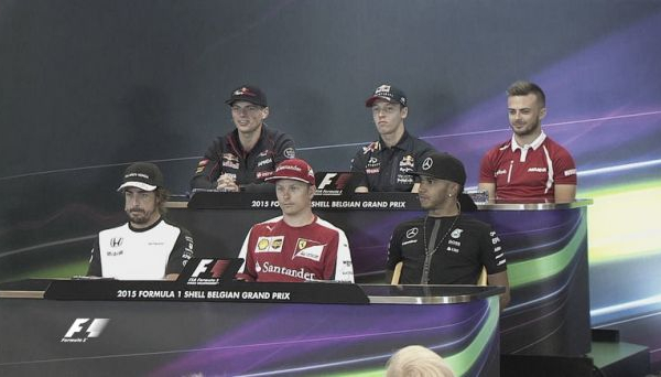 Formula 1, le dichiarazioni dei piloti nella conferenza stampa a Spa