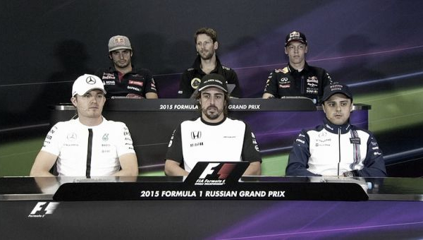 Formula 1, Russia: le parole dei piloti in conferenza stampa