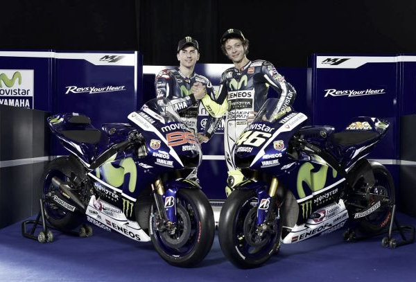 MotoGP, presentata la nuova Yamaha YZR-M1 2015