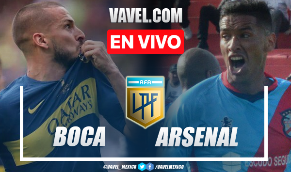 Goles y Resumen del Boca Juniors 2-1 Arsenal en Copa de la Liga