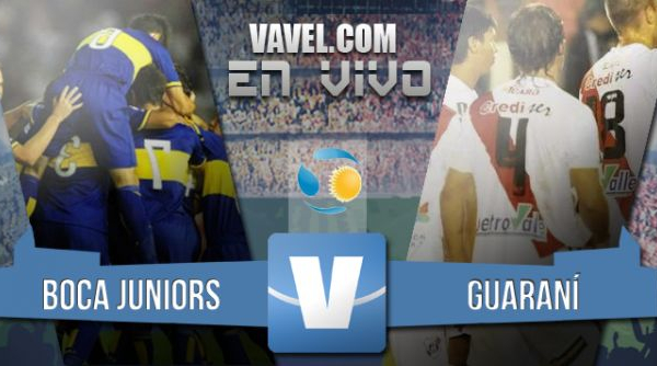 Resultado Boca Juniors - Guaraní Antonio Franco 2015 (4-0)