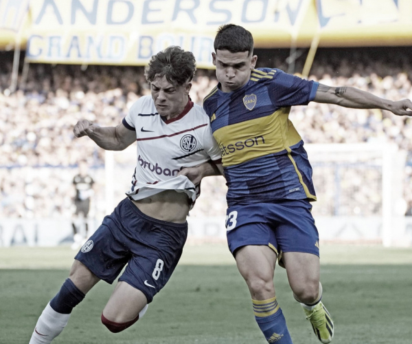 Goles y resumen del Boca 2-1 San Lorenzo en Copa de la Liga 2024