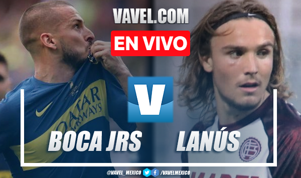 Goles y resumen del Boca Juniors 1-1 Lanús en Liga Argentina