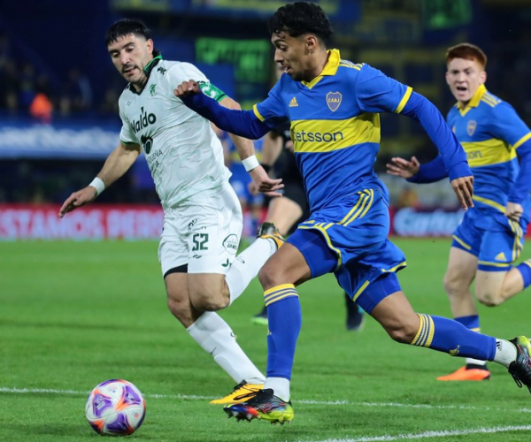 Goles y resumen del Boca Juniors 1-1 Sarmiento en Liga Profesional de Argentina 2024