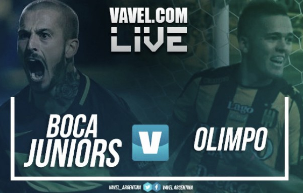 Boca Juniors VS Olimpo por la Superliga (3-0)