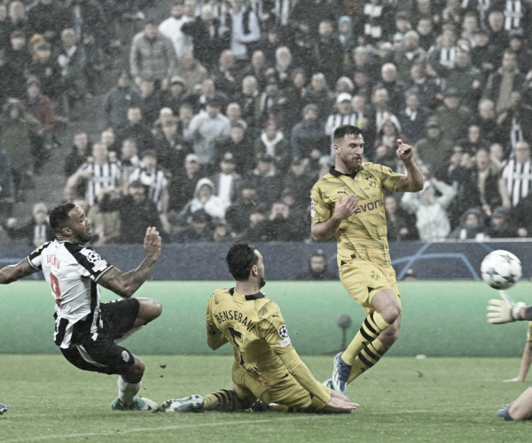 Em jogo movimentado, Borussia Dortmund bate Newcastle fora de casa pela UEFA Champions League