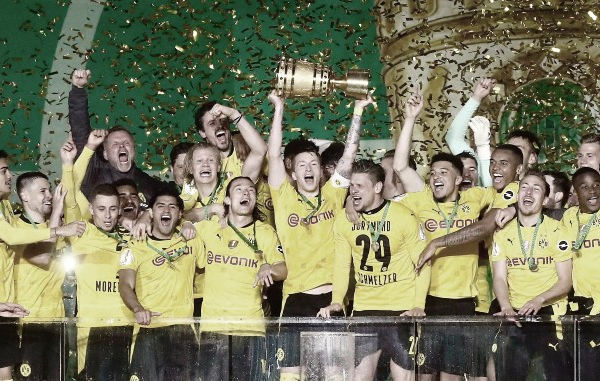 La emoción inunda el vestuario de Borussia Dortmund