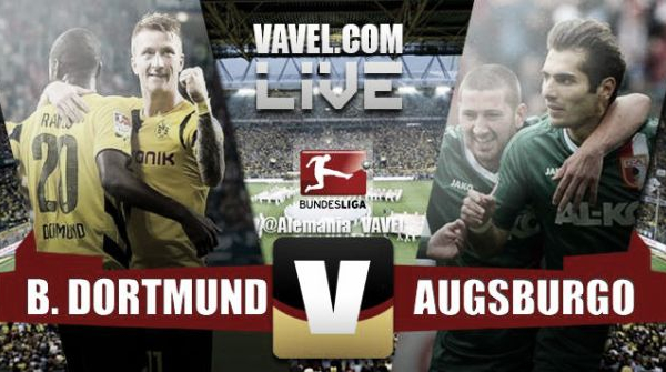 Resultado Borussia Dortmund - Augsburgo en la Bundesliga 2015 (0-1)