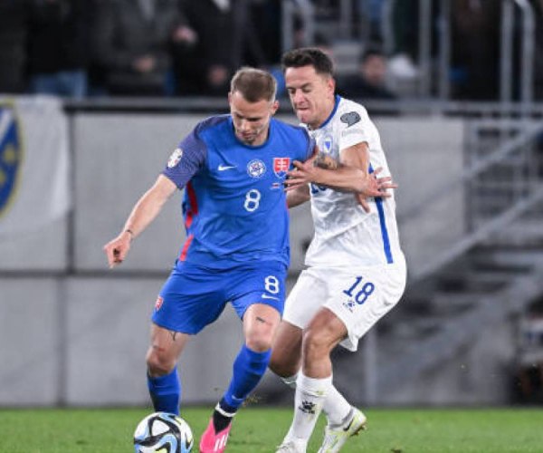 Highlights and goals of Bosnia Herzegovina 1-2 Slovakia in Euro 2024 Qualifiers