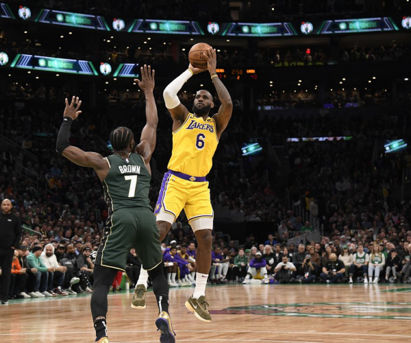 Puntos y resumen del Boston Celtics 126-115 Los Angeles Lakers en NBA 2023