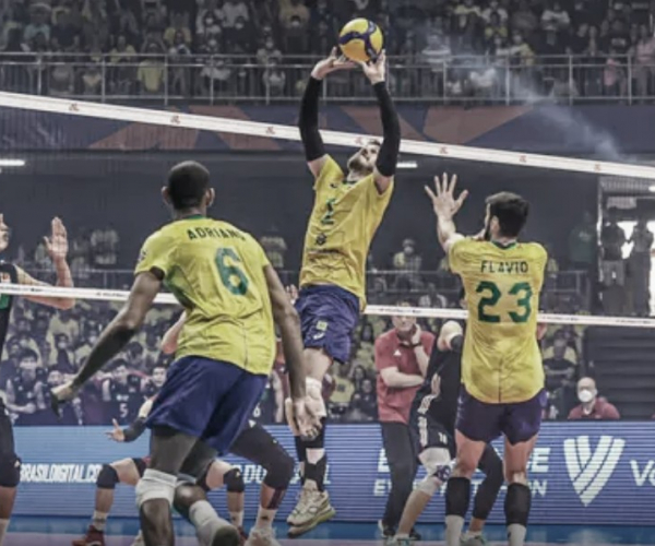 Pontos e melhores momentos Brasil 3-1 Alemanha pela Liga das Nações de vôlei masculino