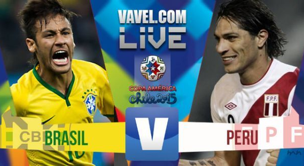 Risultato finale Brasile - Perù 2-1 su Copa America 2015