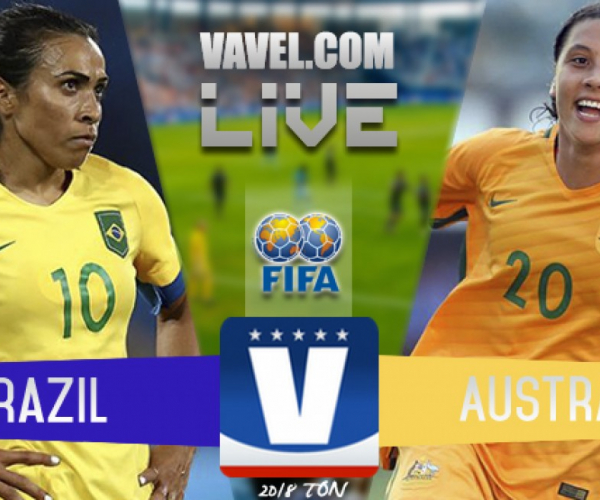 Brazil 1-3 Australia in 2018 Tournament of Nations