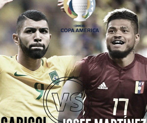 Cara a cara: Gabriel Barbosa vs Josef Martínez