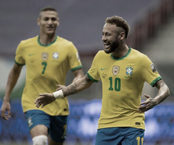 Brasil dita o ritmo e bate Venezuela na estreia da Copa América com grande atuação de Neymar