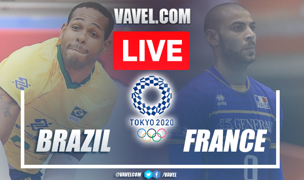 Highlights: Brazil 3-2 France men's volleyball Olympic Games Tokyo 2020