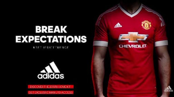 Manchester United reveal new kit for 2015/16 season - first Adidas kit in 23 years