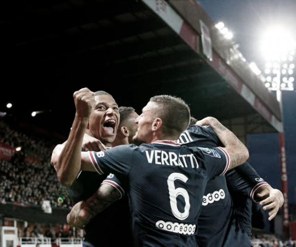 Em jogo intenso, PSG vence Brest e mantém máximo aproveitamento na Ligue 1