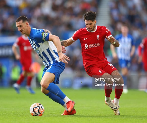 Brighton
2-2 Liverpool: Post-Match Player Ratings