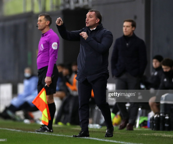 The five key quotes from Brendan Rodgers' post-match Fulham press conference