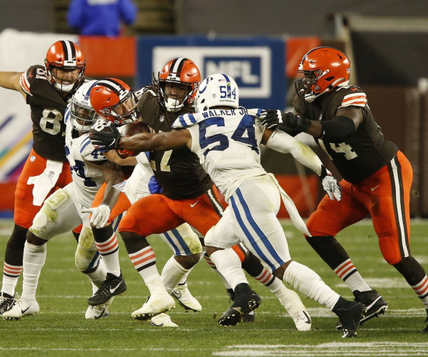 Anotaciones y resumen del Browns 39-38 Colts en NFL 2023