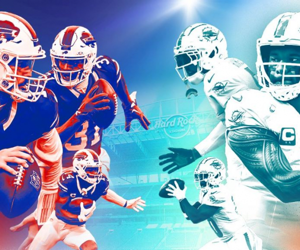 Previa Bills vs Dolphins: por el campeonato divisional