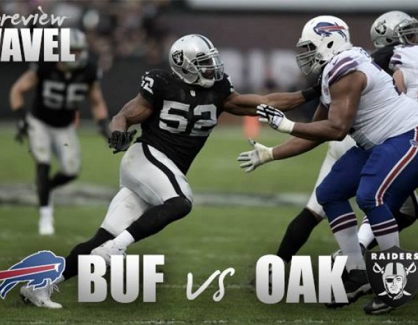 Oakland Raiders vs Buffalo Bills: Raiders aim to stay atop the AFC West