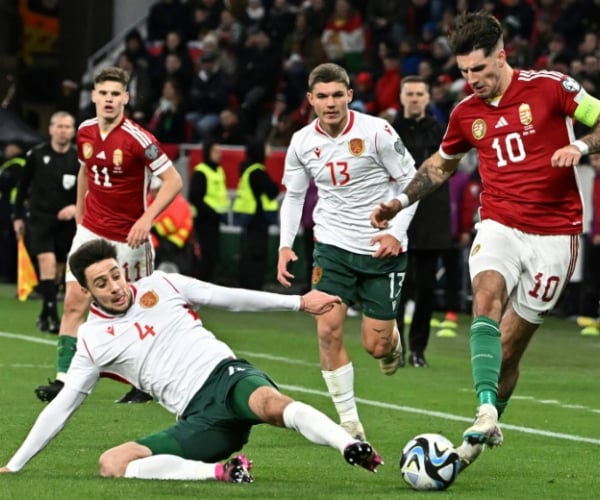 Goles y resumen del Bulgaria 2-2 Hungría en Clasificatorios EURO 2024
