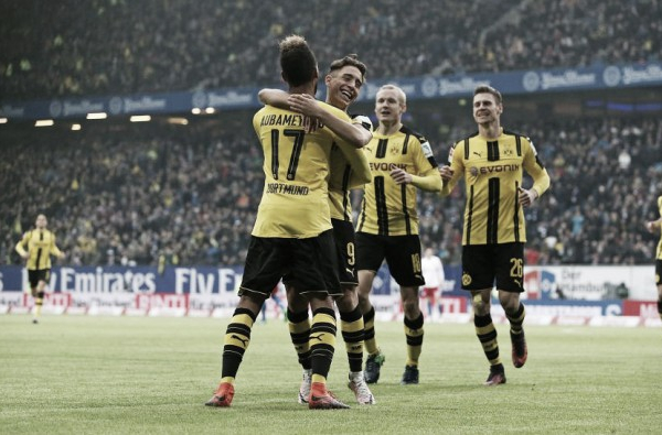 Bundesliga - Vola il Dortmund di Aubameyang, Bayern bloccato in casa. Vincono Leverkusen ed Eintracht