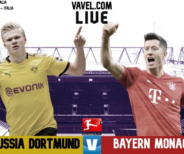 Terminata Borussia Dortmund - Bayern Monaco in diretta, LIVE Bundesliga 19/20: Vince il Bayern! (0-1)!