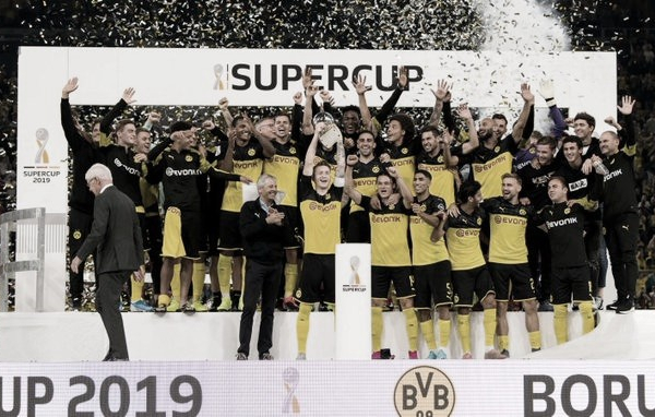 Borussia Dortmund derrota Bayern e se sagra campeão da Supercopa da Alemanha