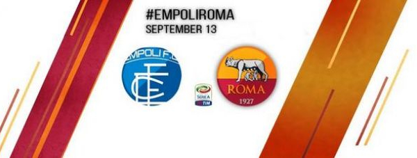 Risultato Empoli 0-1 Roma di la 2^ giornata della Serie A 2014
