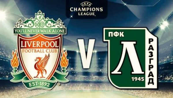Risultato Liverpool 2-1 Ludogorets in Champions League 2014