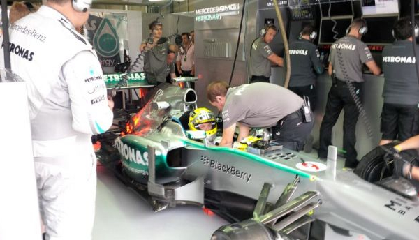 Brésil EL2 : Rosberg à l'aise