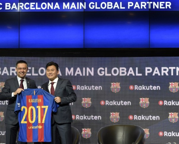 Barcellona, Rakuten è il nuovo sponsor: affare da 55 milioni l'anno