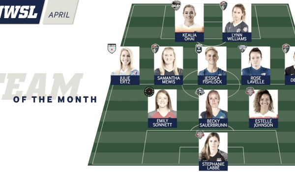 NWSL names its first ever Team of the Month