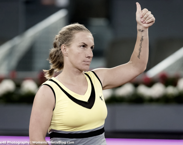 WTA Madrid: Svetlana Kuznetsova finishes Eugenie Bouchard's run to reach the semifinals