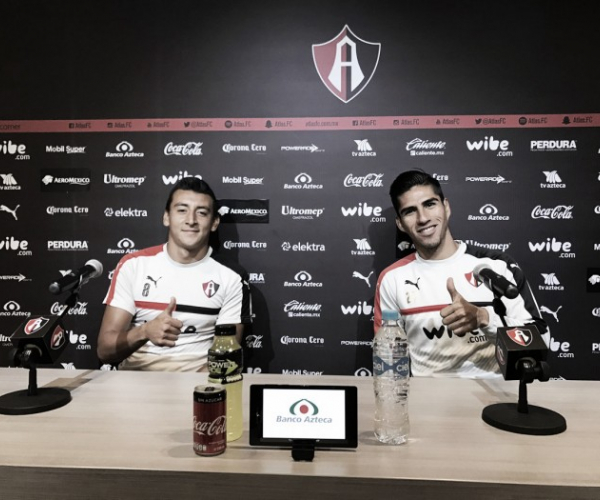 José Madueña y Daniel Álvarez: "Atlas está preparado para pelear grandes cosas"